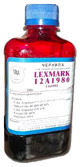 Чорнило WWM 12A1980 Magenta 200 г для принтерів LEXMARK - зображення 1