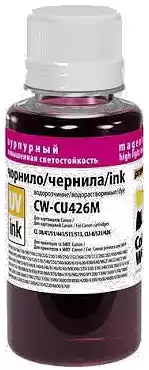 Чорнило CW-CU426M Magenta ColorWay 100 г, для принтерів Canon, універсальне - зображення 5