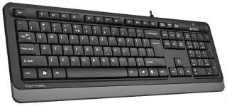 Фото товару Клавіатура A4tech KR-750-BLACK-US мембранна, USB, чорна