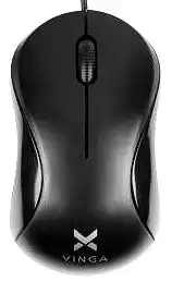 Фото товара Мишь Vinga MS-882 black для компьютера, для ноутбука, оптический, 1000 dpi, USB