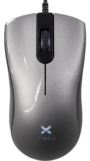 Мышь Vinga MS-680 grey - изображение 1