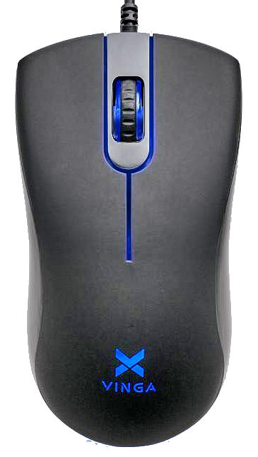 Мышь Vinga MS-680 black - изображение 1