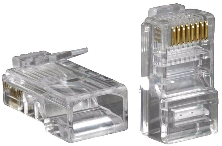 Конектор RJ-45, 8p8c UTP, cat 5e. - зображення 1