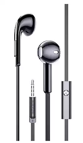 Навушники з мікрофоном Borofone BM55 black Вакуумні - зображення 5
