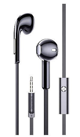 Наушники с микрофоном Borofone BM55 black Вакуумные - изображение 1