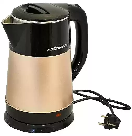 Електрочайник GRUNHELM EKP-1855SС, 2,5 л, дисковий, 1500-1800 Вт - зображення 5