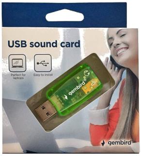 Фото товару Звукова карта USB 2,0 Gembird