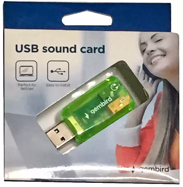 Звукова карта USB 2,0 Gembird - зображення 5