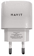 Havit HV-UC1016 Type-C 3A 20W зарядний пристрій швидкої зарядки мобільних телефонів з 220v на Type-C, білий - зображення 1