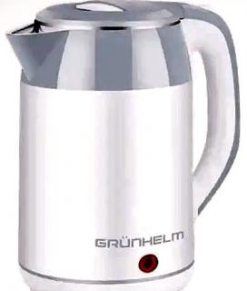 Фото товару Електрочайник GRUNHELM ЕКS-1863SW, білий, 1,8 л, 1500W