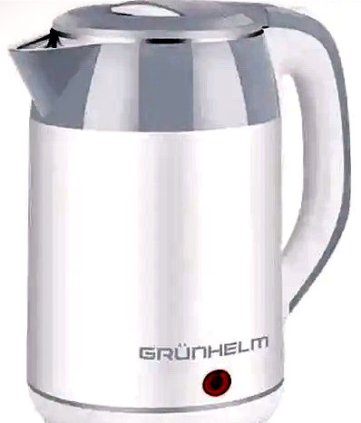 Електрочайник GRUNHELM ЕКS-1863SW, білий, 1,8 л, 1500W - зображення 1