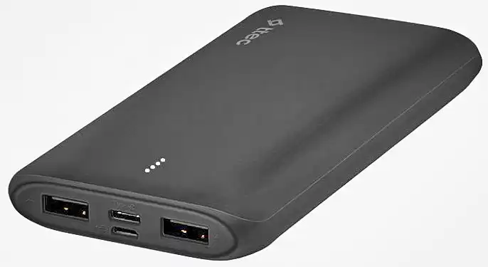 Power Bank 10000mAh, Type-C microUSB 2*USB (2BB163S) PowerSlim Duo TTEC, зовнішній акумулятор USB - зображення 5