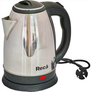 Фото товару Електрочайник RECA RKS-293SBB (метал) 1,8л, 1500 Вт, дисковий, чорний
