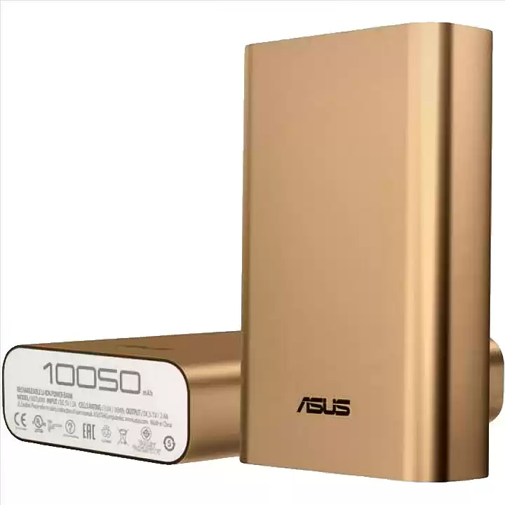 Power Bank ASUS ZenPower 10050 mAh чорного кольору, USB 1 шт., та micro USB 1 шт. Зовнішній акумулятор для зарядки мобільних телефонів та планшетів - зображення 5