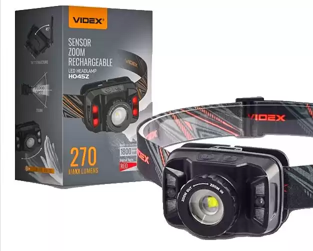 Ліхтар налобний світлодіодний VIDEX VLF-H045Z 270Lm 5000K - зображення 5