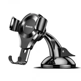 Фото товара Автомобильный держатель для смартфонов BASEUS PREMIUM Osculum Type Gravity Car Mount Black SUYL-XP01