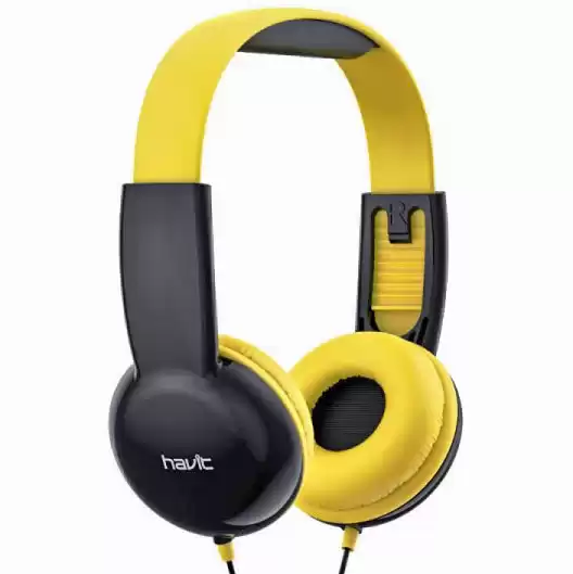 Навушники дитячі HAVIT HV-H211d, black (чорно-жовті) - зображення 5
