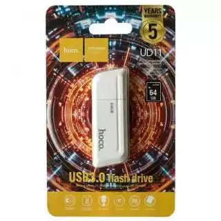 Фото товара Флеш память USB HOCO UD11 Wisdom USB 3.0 64Gb white