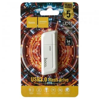 Фото товару Флешка 64 Гб HOCO UD11 Wisdom USB 3.0 white