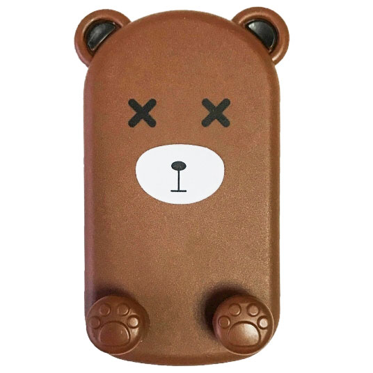 Підставка – складова для смартфона Plastic BEAR Brown - зображення 1