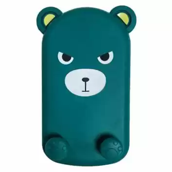 Підставка – складова для смартфона Silicone BEAR Green - зображення 5