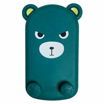 Підставка – складова для смартфона Silicone BEAR Green - зображення 1
