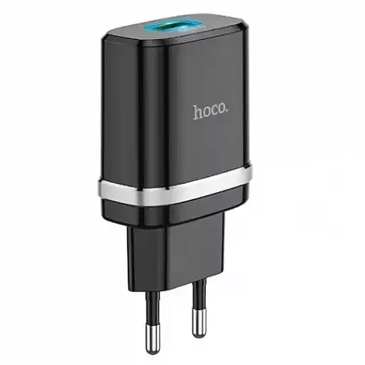 Зарядний пристрій HOCO C12Q Smart 1USB/3A/18W/QC3.0 Black - зображення 5