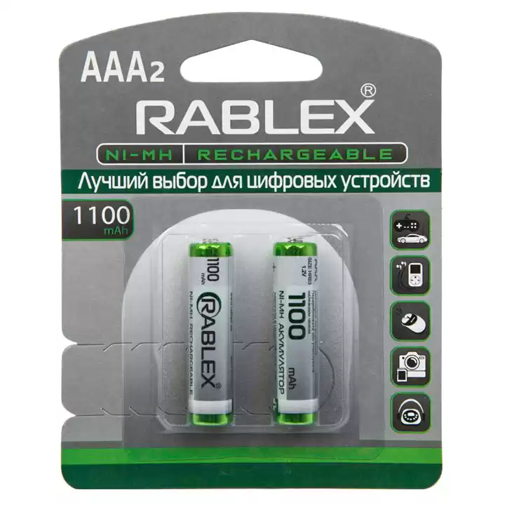 Акумулятор Rablex R03 1100 mAh - зображення 5