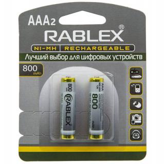 Фото товару Акумулятор Rablex R03 600 mAh