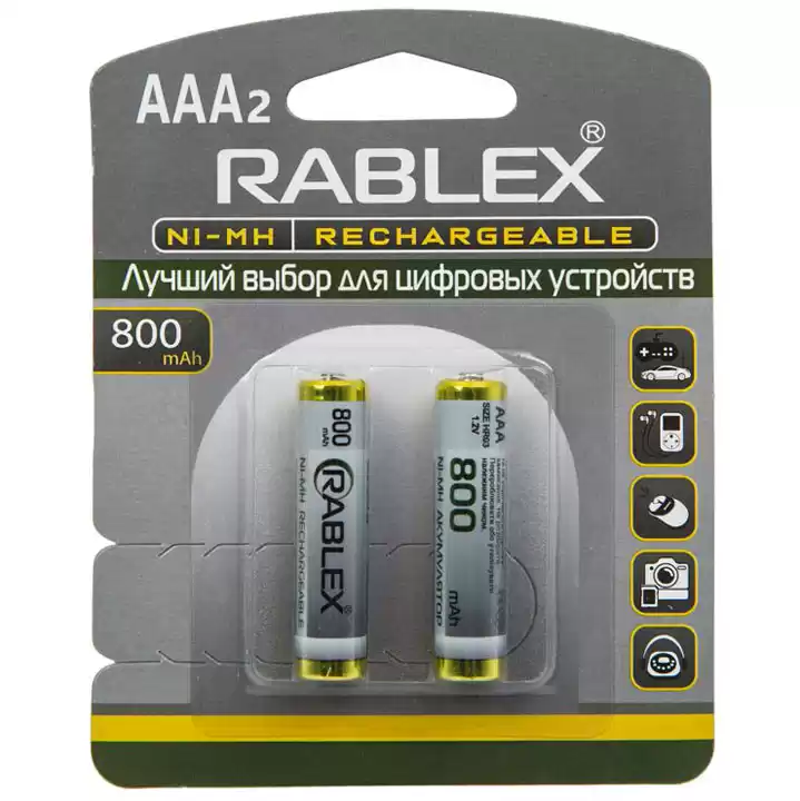 Акумулятор Rablex R03 600 mAh - зображення 5