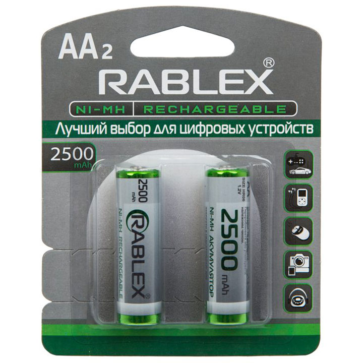 Акумулятор Rablex R6 2500 mAh - зображення 6