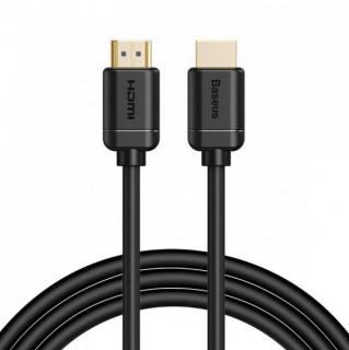Фото товару Кабель HDMI на HDMI, довжина 3 м, Baseus high definition Series Adapter Cable 3m Black CAKGQ-C01