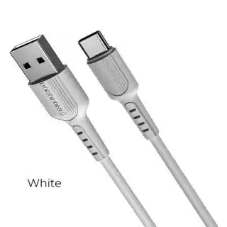 Фото товара Кабель BOROFONE BX16 Easy for Type-C 3A/1m white