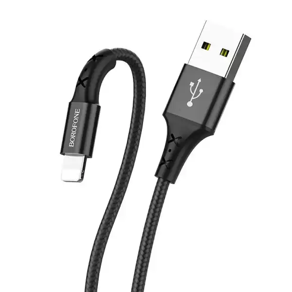 Кабель BOROFONE BX20 Enjoy for Lightning 2A/1m black - зображення 5