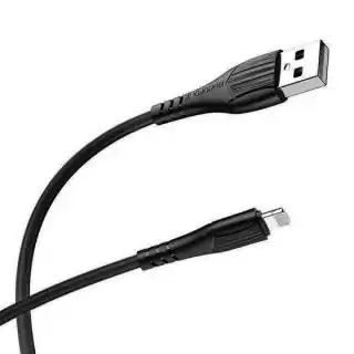 Фото товара Кабель BOROFONE BX37 Wieldy for Lightning 2.4A/1m black.