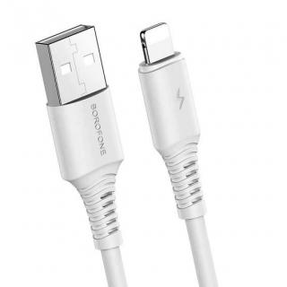 Фото товару Кабель micro USB на USB BOROFONE BX47 Coolway 2.4A, 1 м, білий