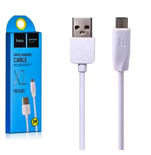 Кабель HOCO X1 Rapid Micro 2,1A/1m. White - зображення 5