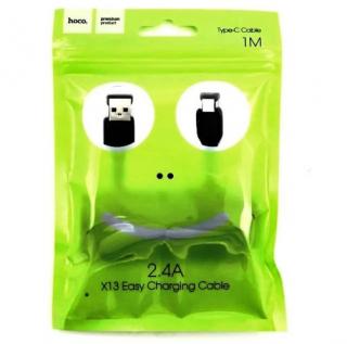 Фото товару Кабель HOCO X13 Easy Charged Type-C 2A/1m Black