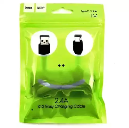 Кабель HOCO X13 Easy Charged Type-C 2A/1m Black - зображення 5