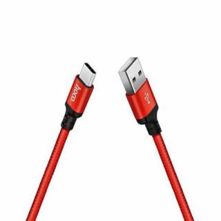 Фото товару Кабель HOCO X14 Times Speed Type-C 2A/1m Black/Red