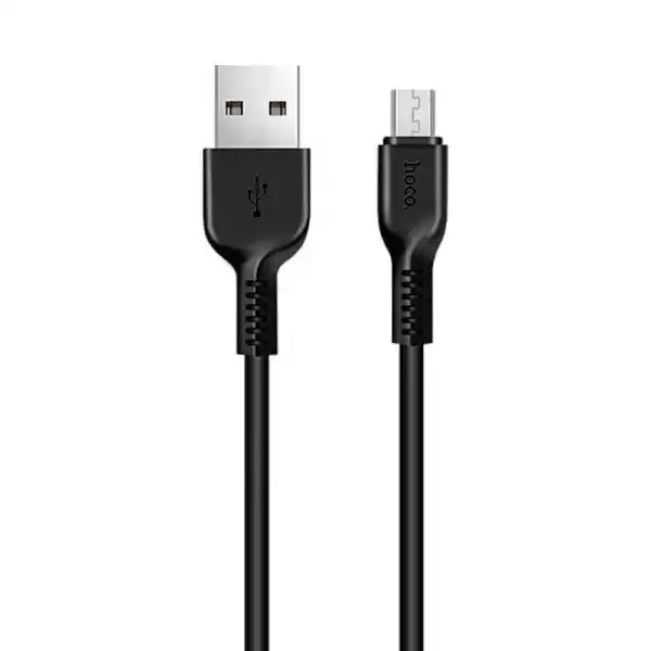 Кабель HOCO X20 Flash Micro 2A/1m. Black - зображення 5