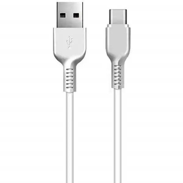 Кабель HOCO X20 Flash Type-C 3A/1m. White - зображення 5