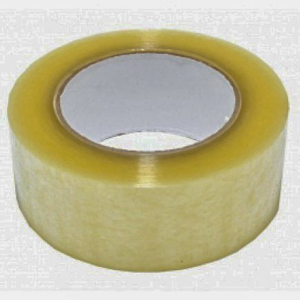 Клейка стрічка прозора Romus 48 мм × 100 м × 0,040 мм (497831) - зображення 1