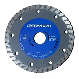 Фото товара Диск алмазный по бетону Turbo 125*22.23 мм Gerrard (4282613)