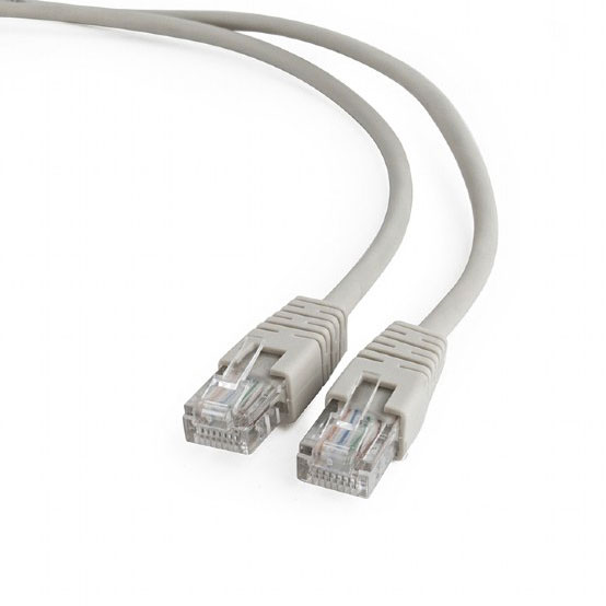 Кабель Патч-корд 15 м, Cablexpert cat 5E PP12-15m, для створення компʼютерної мережі та підключення інтернету до компʼютера, ноутбука чи телевізора - зображення 1