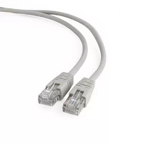 Кабель Патч-корд 7,5 м сірий, Cablexpert cat 5E PP12-7,5m, для компʼютерної мережі та підключення інтернету до компʼютера, ноутбука чи телевізора - зображення 5