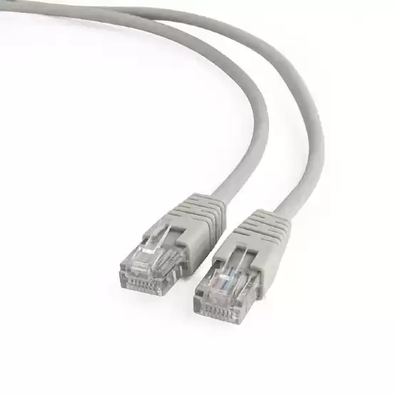 Кабель Патч-корд 10 м сірий, Cablexpert PP12-10M 6 категорія, для компʼютерної мережі та підключення інтернету до компʼютера, ноутбука чи телевізора - зображення 5