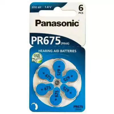 Батарейки ZA675 PANASONIC, 1.45 V, (бл. 6/1) - зображення 5