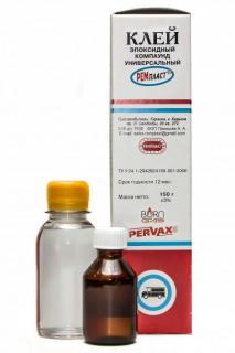 Фото товару Клей епоксидний Ремпласт 150 г