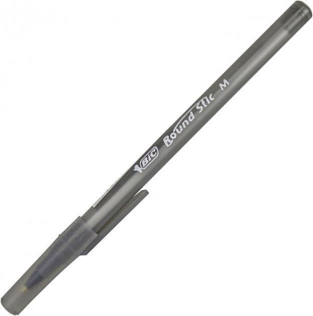 Ручка кулькова чорна BiC Raund Stic 1 мм (bc921403) - зображення 1